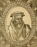 Picture 87 of 152 from Les vrais povrtraits des hommes illvstres en piete et doctrine : dv trauail desquels Diev s'est serui en ces derniers temps, pour remettre sus la vraye Religion en diuers pays de la chrestienté : auec les descriptions de leur vie & de leurs faits plus memorables : plvs, qvaranteqvatre emblemes chrestiens (1581), leaf 193