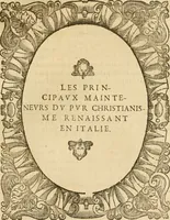 Picture 103 of 152 from Les vrais povrtraits des hommes illvstres en piete et doctrine : dv trauail desquels Diev s'est serui en ces derniers temps, pour remettre sus la vraye Religion en diuers pays de la chrestienté : auec les descriptions de leur vie & de leurs faits plus memorables : plvs, qvaranteqvatre emblemes chrestiens (1581), leaf 236