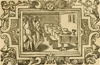 An illustration from Les vrais povrtraits des hommes illvstres en piete et doctrine : dv trauail desquels Diev s'est serui en ces derniers temps, pour remettre sus la vraye Religion en diuers pays de la chrestienté : auec les descriptions de leur vie & de leurs faits plus memorables : plvs, qvaranteqvatre emblemes chrestiens (1581)