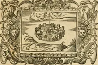 An illustration from Les vrais povrtraits des hommes illvstres en piete et doctrine : dv trauail desquels Diev s'est serui en ces derniers temps, pour remettre sus la vraye Religion en diuers pays de la chrestienté : auec les descriptions de leur vie & de leurs faits plus memorables : plvs, qvaranteqvatre emblemes chrestiens (1581)
