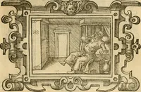 An illustration from Les vrais povrtraits des hommes illvstres en piete et doctrine : dv trauail desquels Diev s'est serui en ces derniers temps, pour remettre sus la vraye Religion en diuers pays de la chrestienté : auec les descriptions de leur vie & de leurs faits plus memorables : plvs, qvaranteqvatre emblemes chrestiens (1581)