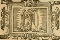 An illustration from Les vrais povrtraits des hommes illvstres en piete et doctrine : dv trauail desquels Diev s'est serui en ces derniers temps, pour remettre sus la vraye Religion en diuers pays de la chrestienté : auec les descriptions de leur vie & de leurs faits plus memorables : plvs, qvaranteqvatre emblemes chrestiens (1581)