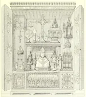 An illustration from Les vrais principes de l'architecture ogivale ou chrétienne : avec des remarques sur leur renaissance au temps actuel (1850)