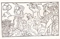 Picture 16 of 91 from Les XV. liures de la Metamorphose d'Ouide (poëte treselegãt) : contenans L'olympe des histoires poëtiques, traduictz de Latin en Francoys : le tout figuré de nouuelles figures & hystoires .. (1539), leaf 108