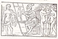 Picture 50 of 91 from Les XV. liures de la Metamorphose d'Ouide (poëte treselegãt) : contenans L'olympe des histoires poëtiques, traduictz de Latin en Francoys : le tout figuré de nouuelles figures & hystoires .. (1539), leaf 352