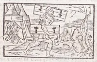 Picture 83 of 91 from Les XV. liures de la Metamorphose d'Ouide (poëte treselegãt) : contenans L'olympe des histoires poëtiques, traduictz de Latin en Francoys : le tout figuré de nouuelles figures & hystoires .. (1539), leaf 543