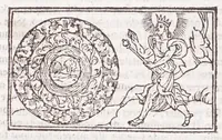Picture 89 of 91 from Les XV. liures de la Metamorphose d'Ouide (poëte treselegãt) : contenans L'olympe des histoires poëtiques, traduictz de Latin en Francoys : le tout figuré de nouuelles figures & hystoires .. (1539), leaf 591