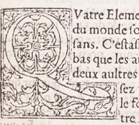 An illustration from Les XV. liures de la Metamorphose d'Ouide (poëte treselegãt) : contenans L'olympe des histoires poëtiques, traduictz de Latin en Francoys : le tout figuré de nouuelles figures & hystoires .. (1539)