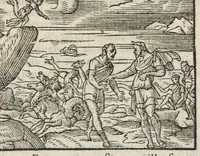 An illustration from Les XV. livres de la Metamorphose d'Ovide, poete treselegant : contenants l'Olympe des hystoires poetiqves, traduitz de latin en françois (1574)