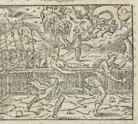 Picture 18 of 26 from Les XV. livres de la Metamorphose d'Ovide, poete treselegant : contenants l'Olympe des hystoires poetiqves, traduitz de latin en françois (1574), leaf 491