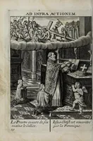 An illustration from Le tableau de la Croix representé dans les ceremonies de la Ste. messe : ensemble le tresor de la deuotion aux soufrances de N.re S. I.C. : le tout enrichi de belles figures (1652)