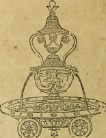 An illustration from Le tableav des riches inventions couuertes de voile des feintes amoureuses, qui sont representees dans le Songe de Poliphile, desvoilees des ombres d Songe & subtilement exposees par Beroalde (1600)