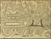 An illustration from Le tableav des riches inventions couuertes de voile des feintes amoureuses, qui sont representees dans le Songe de Poliphile, desvoilees des ombres d Songe & subtilement exposees par Beroalde (1600)