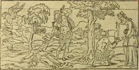 An illustration from Le tableav des riches inventions couuertes de voile des feintes amoureuses, qui sont representees dans le Songe de Poliphile, desvoilees des ombres d Songe & subtilement exposees par Beroalde (1600)