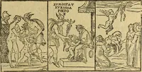 An illustration from Le tableav des riches inventions couuertes de voile des feintes amoureuses, qui sont representees dans le Songe de Poliphile, desvoilees des ombres d Songe & subtilement exposees par Beroalde (1600)