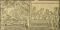 An illustration from Le tableav des riches inventions couuertes de voile des feintes amoureuses, qui sont representees dans le Songe de Poliphile, desvoilees des ombres d Songe & subtilement exposees par Beroalde (1600)