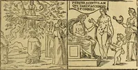 An illustration from Le tableav des riches inventions couuertes de voile des feintes amoureuses, qui sont representees dans le Songe de Poliphile, desvoilees des ombres d Songe & subtilement exposees par Beroalde (1600)
