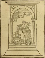 An illustration from Le tableav des riches inventions couuertes de voile des feintes amoureuses, qui sont representees dans le Songe de Poliphile, desvoilees des ombres d Songe & subtilement exposees par Beroalde (1600)