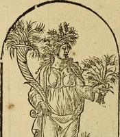 An illustration from Le tableav des riches inventions couuertes de voile des feintes amoureuses, qui sont representees dans le Songe de Poliphile, desvoilees des ombres d Songe & subtilement exposees par Beroalde (1600)