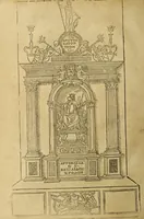 An illustration from Le tableav des riches inventions couuertes de voile des feintes amoureuses, qui sont representees dans le Songe de Poliphile, desvoilees des ombres d Songe & subtilement exposees par Beroalde (1600)