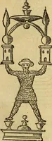 An illustration from Le tableav des riches inventions couuertes de voile des feintes amoureuses, qui sont representees dans le Songe de Poliphile, desvoilees des ombres d Songe & subtilement exposees par Beroalde (1600)