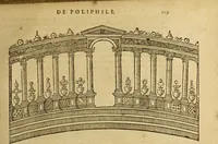 An illustration from Le tableav des riches inventions couuertes de voile des feintes amoureuses, qui sont representees dans le Songe de Poliphile, desvoilees des ombres d Songe & subtilement exposees par Beroalde (1600)