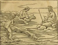 An illustration from Le tableav des riches inventions couuertes de voile des feintes amoureuses, qui sont representees dans le Songe de Poliphile, desvoilees des ombres d Songe & subtilement exposees par Beroalde (1600)
