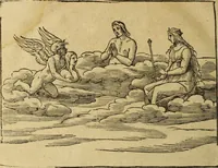 An illustration from Le tableav des riches inventions couuertes de voile des feintes amoureuses, qui sont representees dans le Songe de Poliphile, desvoilees des ombres d Songe & subtilement exposees par Beroalde (1600)