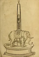 An illustration from Le tableav des riches inventions couuertes de voile des feintes amoureuses, qui sont representees dans le Songe de Poliphile, desvoilees des ombres d Songe & subtilement exposees par Beroalde (1600)