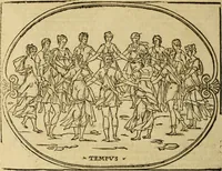 An illustration from Le tableav des riches inventions couuertes de voile des feintes amoureuses, qui sont representees dans le Songe de Poliphile, desvoilees des ombres d Songe & subtilement exposees par Beroalde (1600)