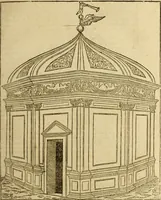 An illustration from Le tableav des riches inventions couuertes de voile des feintes amoureuses, qui sont representees dans le Songe de Poliphile, desvoilees des ombres d Songe & subtilement exposees par Beroalde (1600)