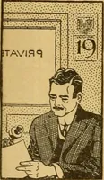 An illustration from Let Hartman feather your nest. (1916)