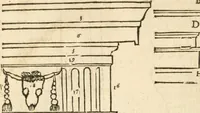 An illustration from Le theatre de l'art de charpentier : enrichi de diuerses figures, auec l'interpretation dicelles faict & dresse (1627)