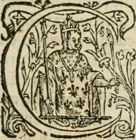An illustration from Le theatre des antiquitez de Paris; où est traicté de la fondation des eglises et chapelles de la cité, vniuersité, ville et diocese de Paris; comme aussi de l'institution du Parlement, fondation de l'vniuersité & colleges & autres choses remarquables. Diuisé en quatre liures (1612)