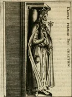Picture 11 of 26 from Le theatre des antiquitez de Paris; où est traicté de la fondation des eglises et chapelles de la cité, vniuersité, ville et diocese de Paris; comme aussi de l'institution du Parlement, fondation de l'vniuersité & colleges & autres choses remarquables. Diuisé en quatre liures (1612), leaf 293
