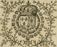 An illustration from Le theatre des antiquitez de Paris; où est traicté de la fondation des eglises et chapelles de la cité, vniuersité, ville et diocese de Paris; comme aussi de l'institution du Parlement, fondation de l'vniuersité & colleges & autres choses remarquables. Diuisé en quatre liures (1612)