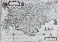 Picture 124 of 231 from Le theatre du monde, ou, Nouuel atlas [cartographic material] (1650), leaf 190