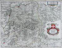 Picture 128 of 231 from Le theatre du monde, ou, Nouuel atlas [cartographic material] (1650), leaf 202