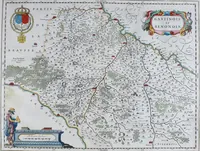 Picture 41 of 231 from Le theatre du monde, ou, Nouuel atlas [cartographic material] (1650), leaf 64