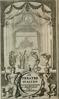 Picture 1 of 11 from Le Théâtre italien, ou, Le recueil de toutes les comédies et scènes françoises, qui ont été jouées sur le Théâtre Italien par la troupe des Comédiens du roy de l'Hotel de Bourgogne à Paris. Suivant la copie de Paris (1695), leaf 1