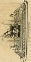 An illustration from Le tresor des merueilles de la maison royale de Fontainebleau : contenant la description de son antiquité, de sa fondation, de ses bastimens, de ses rares peintures, tableaux, emblemes, & deuises : de ses iardins, de ses fontaines, & autres singularitez qui s'y voyent ... (1642)