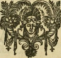 An illustration from Le tresor des merueilles de la maison royale de Fontainebleau : contenant la description de son antiquité, de sa fondation, de ses bastimens, de ses rares peintures, tableaux, emblemes, & deuises : de ses iardins, de ses fontaines, & autres singularitez qui s'y voyent ... (1642)