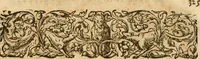 An illustration from Le tresor des merueilles de la maison royale de Fontainebleau : contenant la description de son antiquité, de sa fondation, de ses bastimens, de ses rares peintures, tableaux, emblemes, & deuises : de ses iardins, de ses fontaines, & autres singularitez qui s'y voyent ... (1642)
