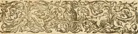 An illustration from Le tresor des merueilles de la maison royale de Fontainebleau : contenant la description de son antiquité, de sa fondation, de ses bastimens, de ses rares peintures, tableaux, emblemes, & deuises : de ses iardins, de ses fontaines, & autres singularitez qui s'y voyent ... (1642)