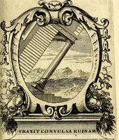 Picture 21 of 25 from Le triomphe de la religion sous Louis le Grand : représenté par des inscriptions & des devises : avec une explication en vers latins & françois (1687), leaf 114