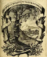 An illustration from Le triomphe de la religion sous Louis le Grand : représenté par des inscriptions & des devises : avec une explication en vers latins & françois (1687)
