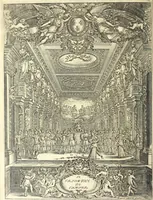 Picture 1 of 7 from Le triomphe de l'amour : ballet : dancé devant Sa Maiesté a S. Germain en Laye le 21. jour de ianvier 1681 (1681), leaf 12