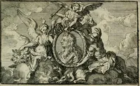 Picture 3 of 26 from Le triomphe de la religion sous Louis le Grand : représenté par des inscriptions & des devises : avec une explication en vers latins & françois (1687), leaf 10