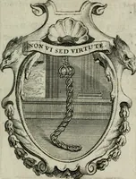 An illustration from Le triomphe de la religion sous Louis le Grand : représenté par des inscriptions & des devises : avec une explication en vers latins & françois (1687)