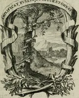 An illustration from Le triomphe de la religion sous Louis le Grand : représenté par des inscriptions & des devises : avec une explication en vers latins & françois (1687)